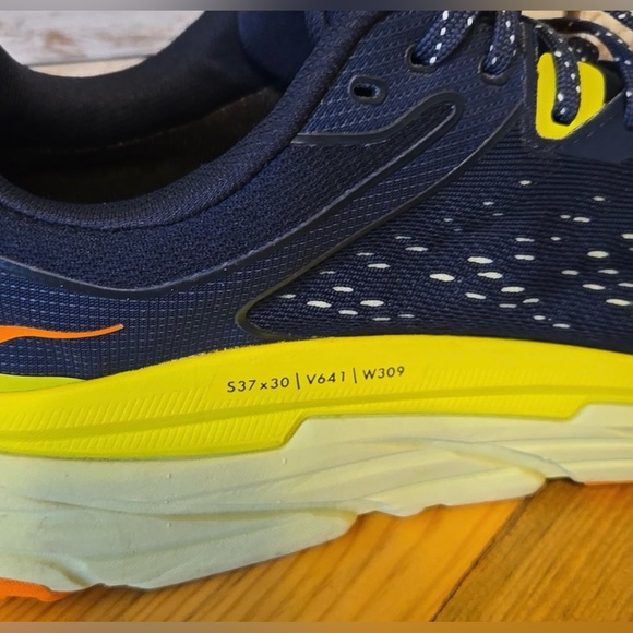 HOKA CHALLENGER ATR 6 GTX Blue / Green / Yellow / Orange Men's Sz 11 - Picture 3 of 14